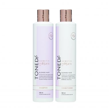 toned shampoo and condtioner